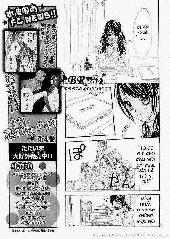 Kyou, Koi Wo Hajimemasu - Mộng Mơ Đầu Đời Chapter 32 trang 11