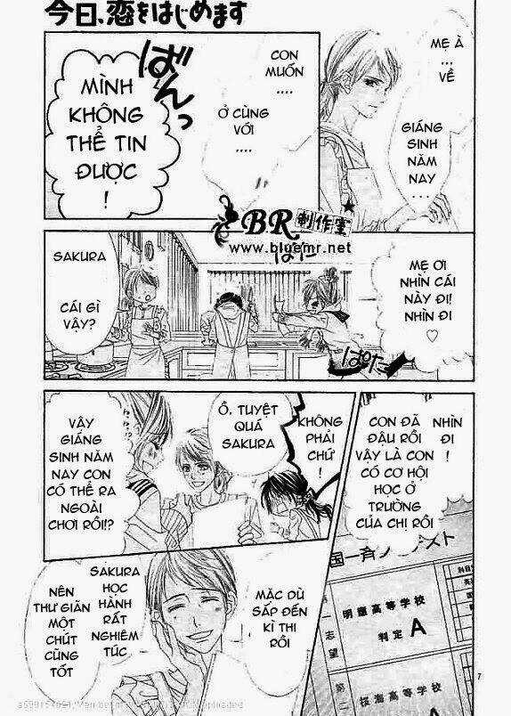 Kyou, Koi Wo Hajimemasu - Mộng Mơ Đầu Đời Chapter 32 trang 7