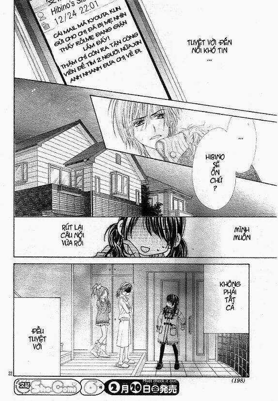 Kyou, Koi Wo Hajimemasu - Mộng Mơ Đầu Đời Chapter 33 trang 22
