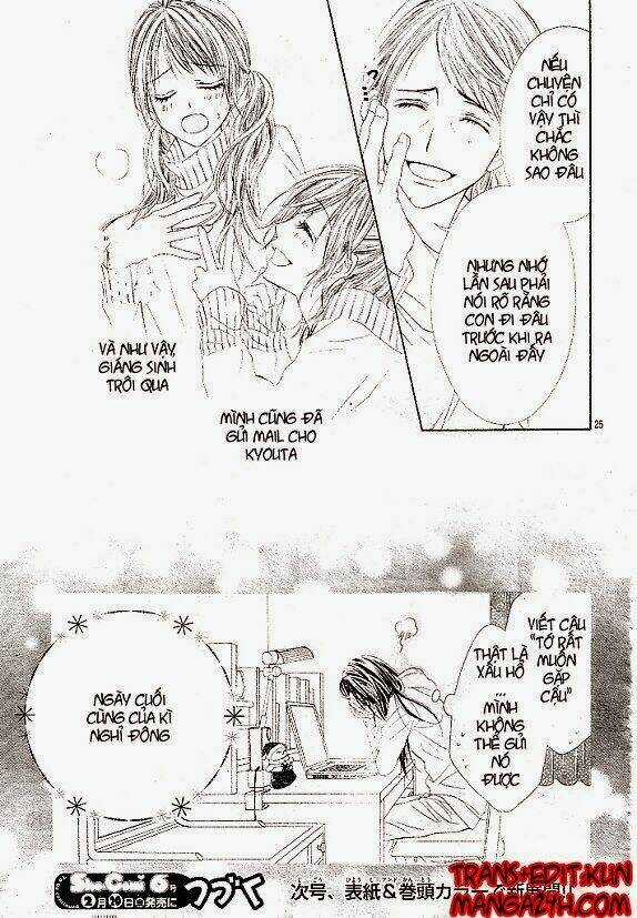 Kyou, Koi Wo Hajimemasu - Mộng Mơ Đầu Đời Chapter 33 trang 25