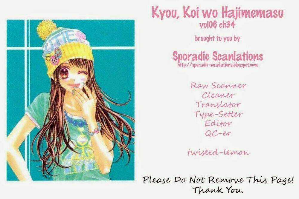 Kyou, Koi Wo Hajimemasu - Mộng Mơ Đầu Đời Chapter 34 trang 27