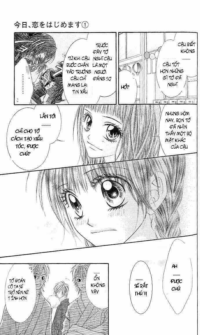 Kyou, Koi Wo Hajimemasu - Mộng Mơ Đầu Đời Chapter 4 trang 11