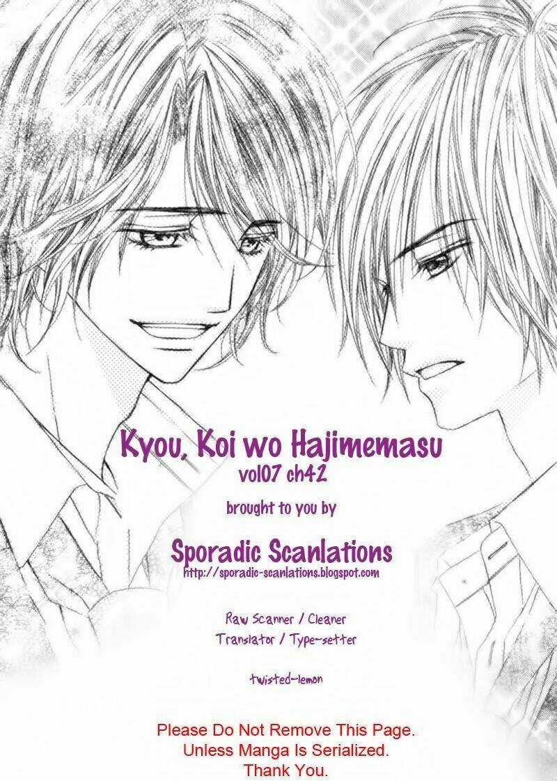 Kyou, Koi Wo Hajimemasu - Mộng Mơ Đầu Đời Chapter 42 trang 0