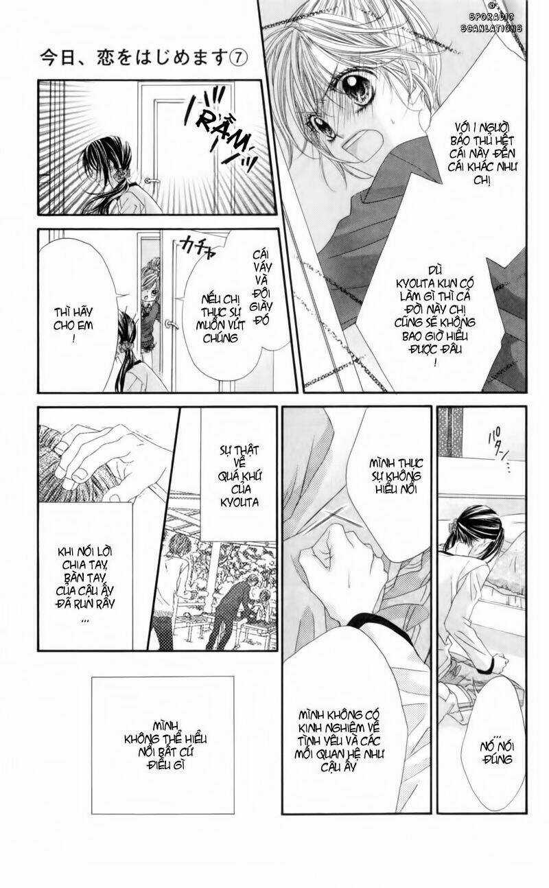 Kyou, Koi Wo Hajimemasu - Mộng Mơ Đầu Đời Chapter 42 trang 15