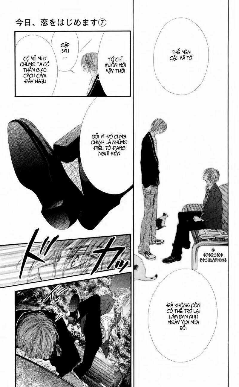 Kyou, Koi Wo Hajimemasu - Mộng Mơ Đầu Đời Chapter 42 trang 23