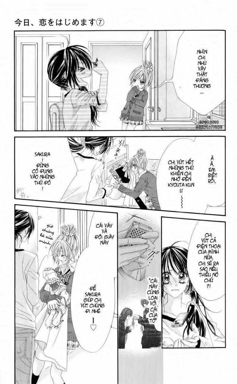 Kyou, Koi Wo Hajimemasu - Mộng Mơ Đầu Đời Chapter 42 trang 7