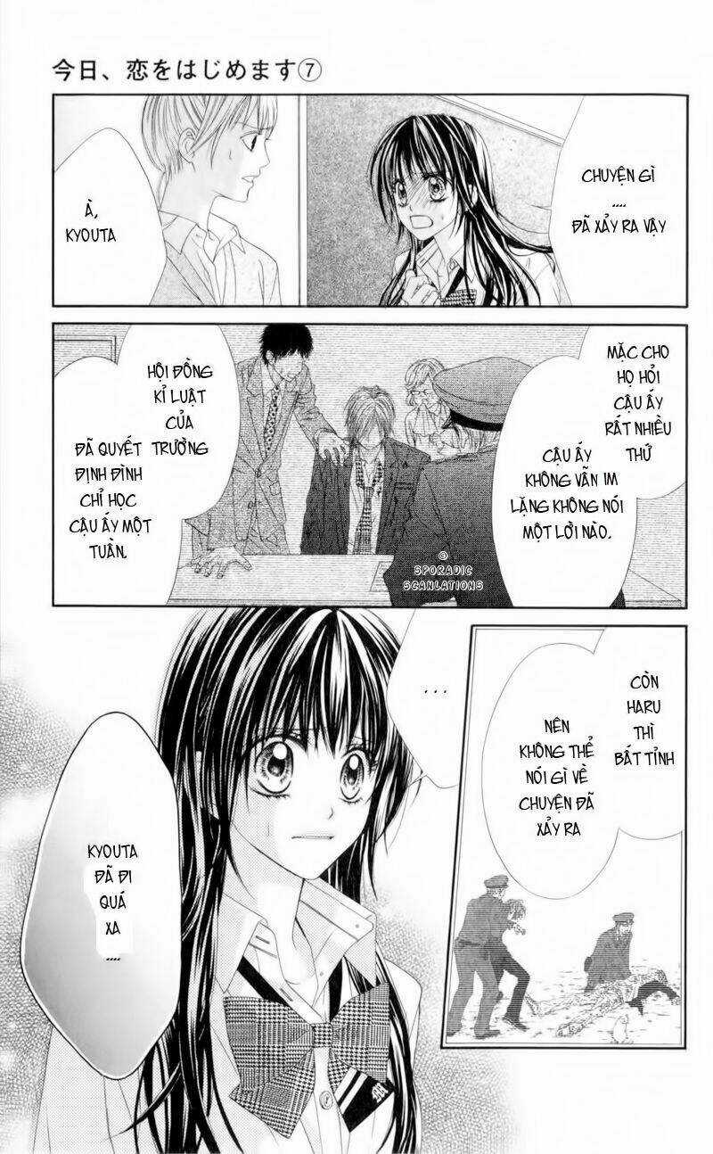 Kyou, Koi Wo Hajimemasu - Mộng Mơ Đầu Đời Chapter 43 trang 4