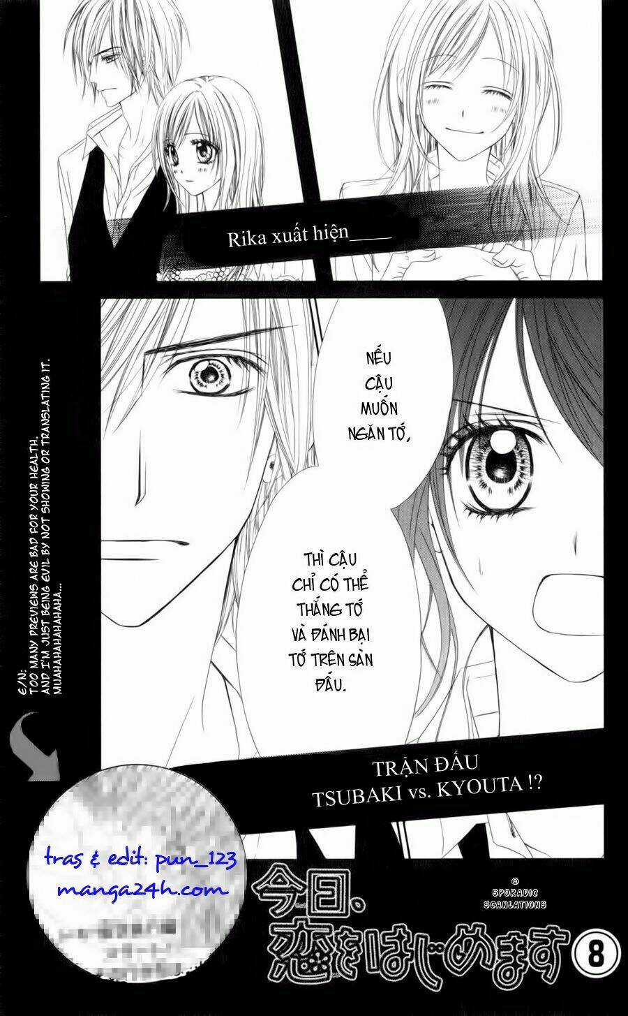 Kyou, Koi Wo Hajimemasu - Mộng Mơ Đầu Đời Chapter 44 trang 26