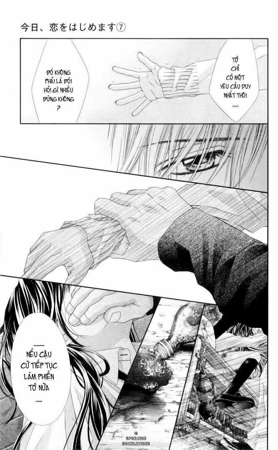 Kyou, Koi Wo Hajimemasu - Mộng Mơ Đầu Đời Chapter 44 trang 7