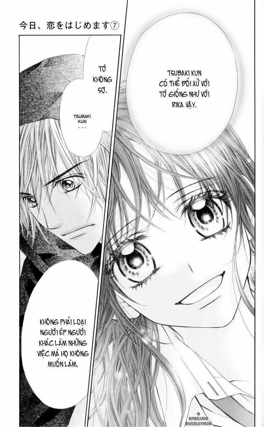 Kyou, Koi Wo Hajimemasu - Mộng Mơ Đầu Đời Chapter 44 trang 9