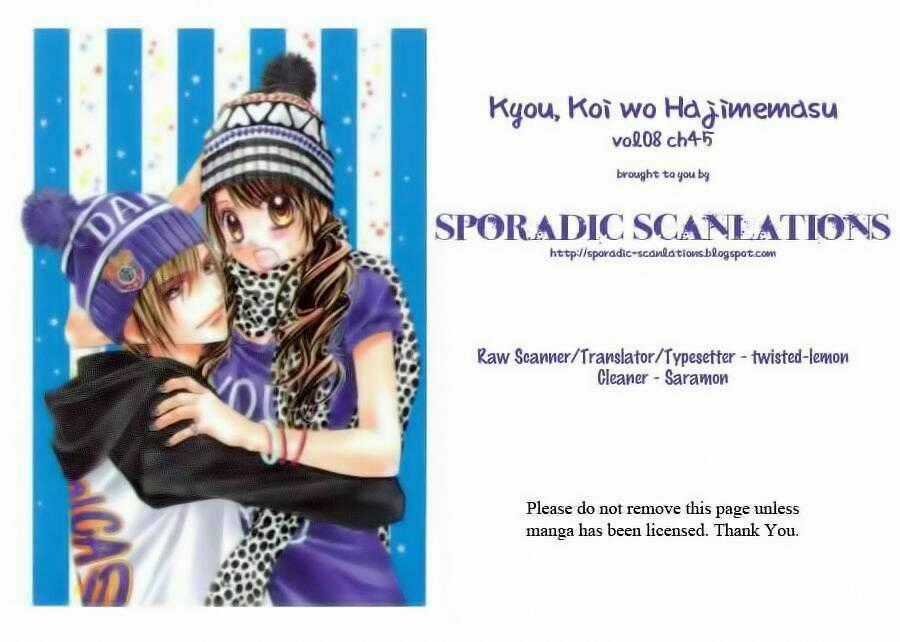 Kyou, Koi Wo Hajimemasu - Mộng Mơ Đầu Đời Chapter 45 trang 28