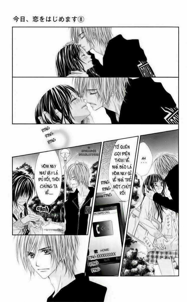 Kyou, Koi Wo Hajimemasu - Mộng Mơ Đầu Đời Chapter 45 trang 5