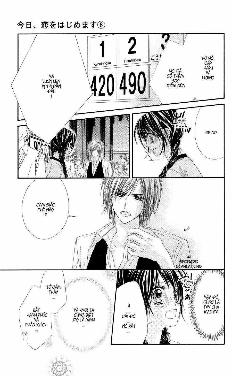 Kyou, Koi Wo Hajimemasu - Mộng Mơ Đầu Đời Chapter 47 trang 19