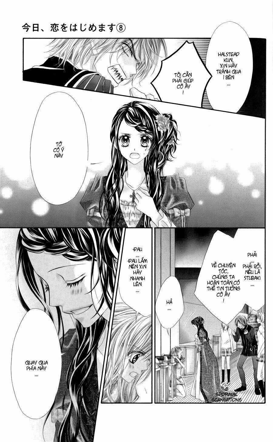 Kyou, Koi Wo Hajimemasu - Mộng Mơ Đầu Đời Chapter 48 trang 10