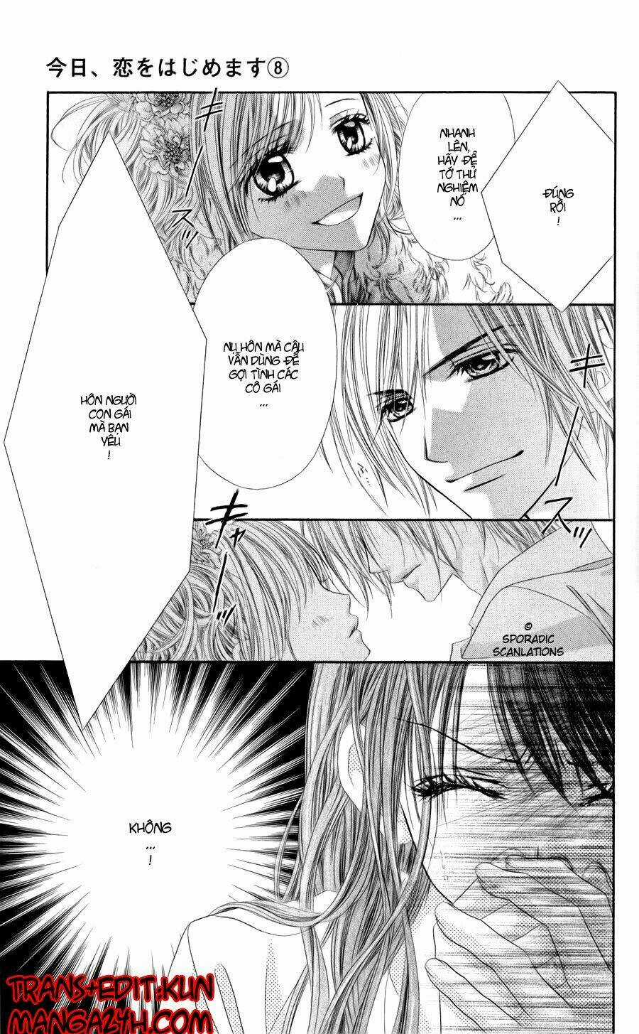 Kyou, Koi Wo Hajimemasu - Mộng Mơ Đầu Đời Chapter 48 trang 26