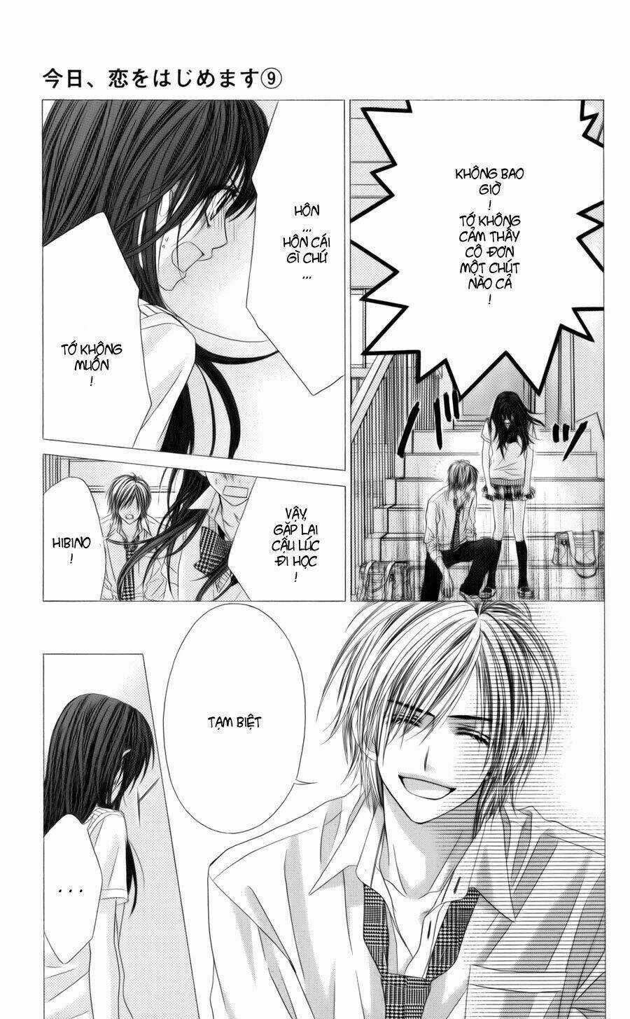 Kyou, Koi Wo Hajimemasu - Mộng Mơ Đầu Đời Chapter 55 trang 10