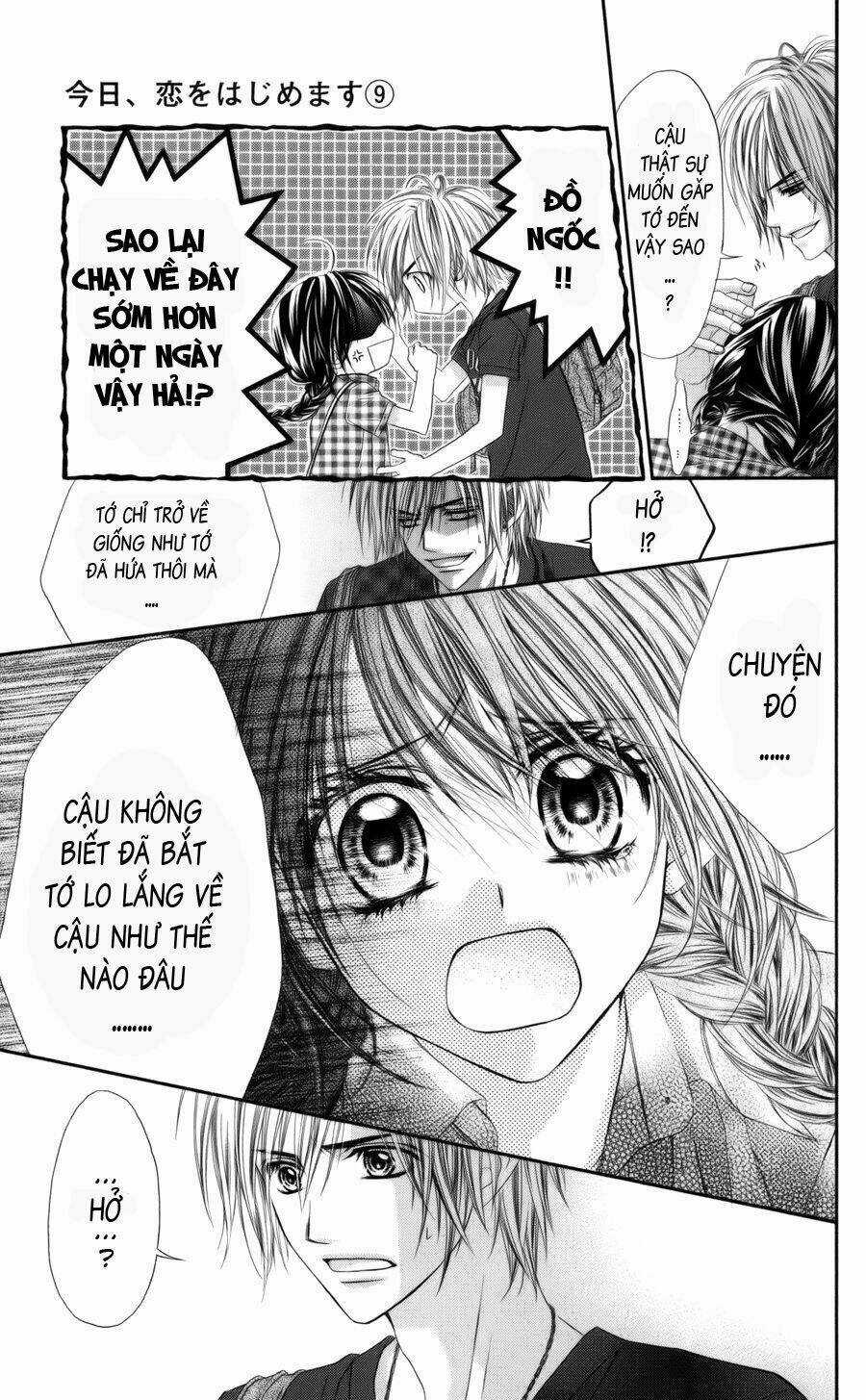 Kyou, Koi Wo Hajimemasu - Mộng Mơ Đầu Đời Chapter 56 trang 19