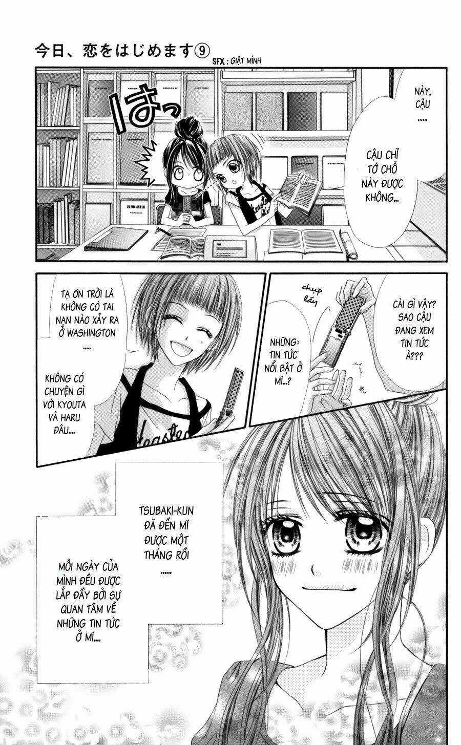 Kyou, Koi Wo Hajimemasu - Mộng Mơ Đầu Đời Chapter 56 trang 3