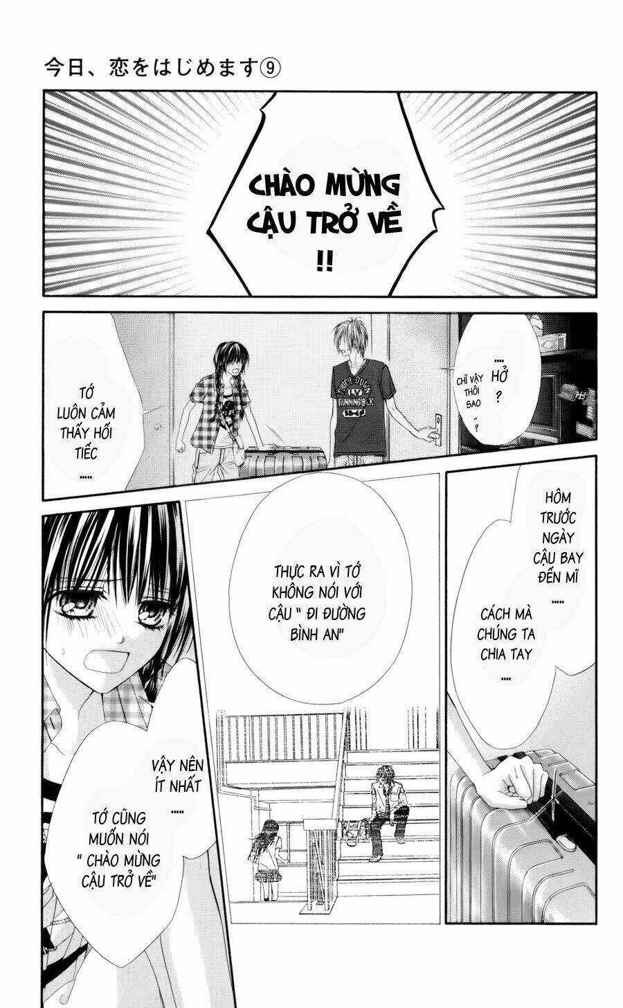 Kyou, Koi Wo Hajimemasu - Mộng Mơ Đầu Đời Chapter 57 trang 5