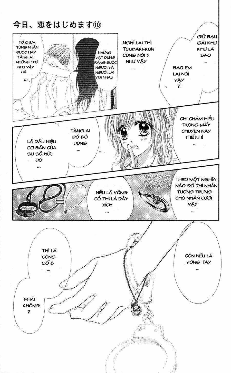 Kyou, Koi Wo Hajimemasu - Mộng Mơ Đầu Đời Chapter 59 trang 11