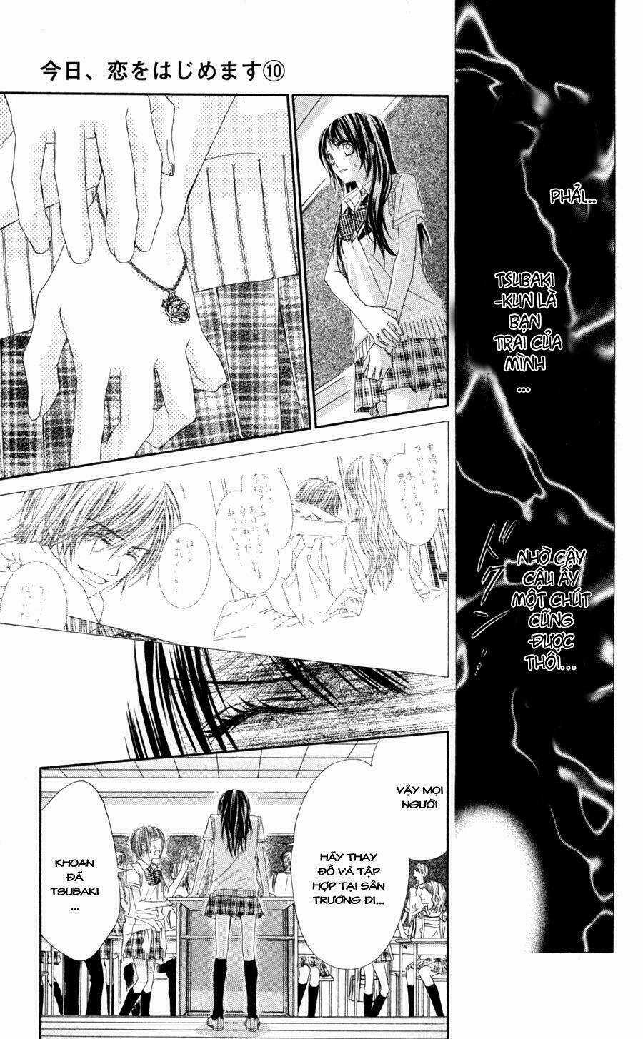 Kyou, Koi Wo Hajimemasu - Mộng Mơ Đầu Đời Chapter 60 trang 11