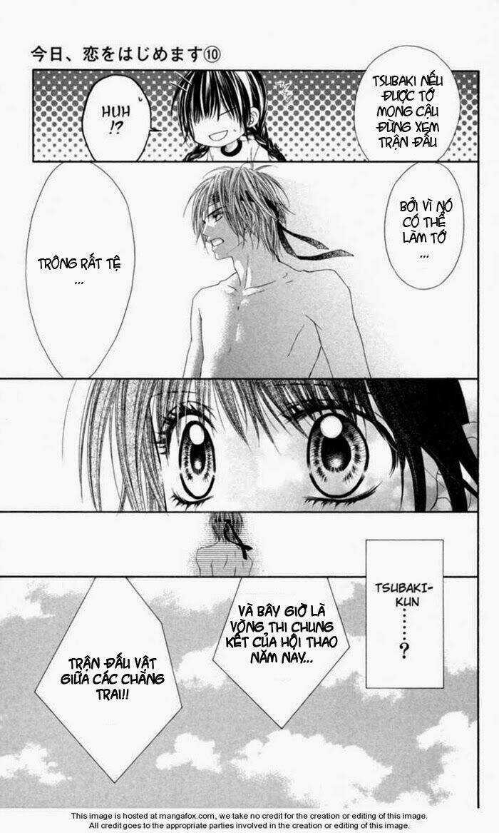 Kyou, Koi Wo Hajimemasu - Mộng Mơ Đầu Đời Chapter 62 trang 7