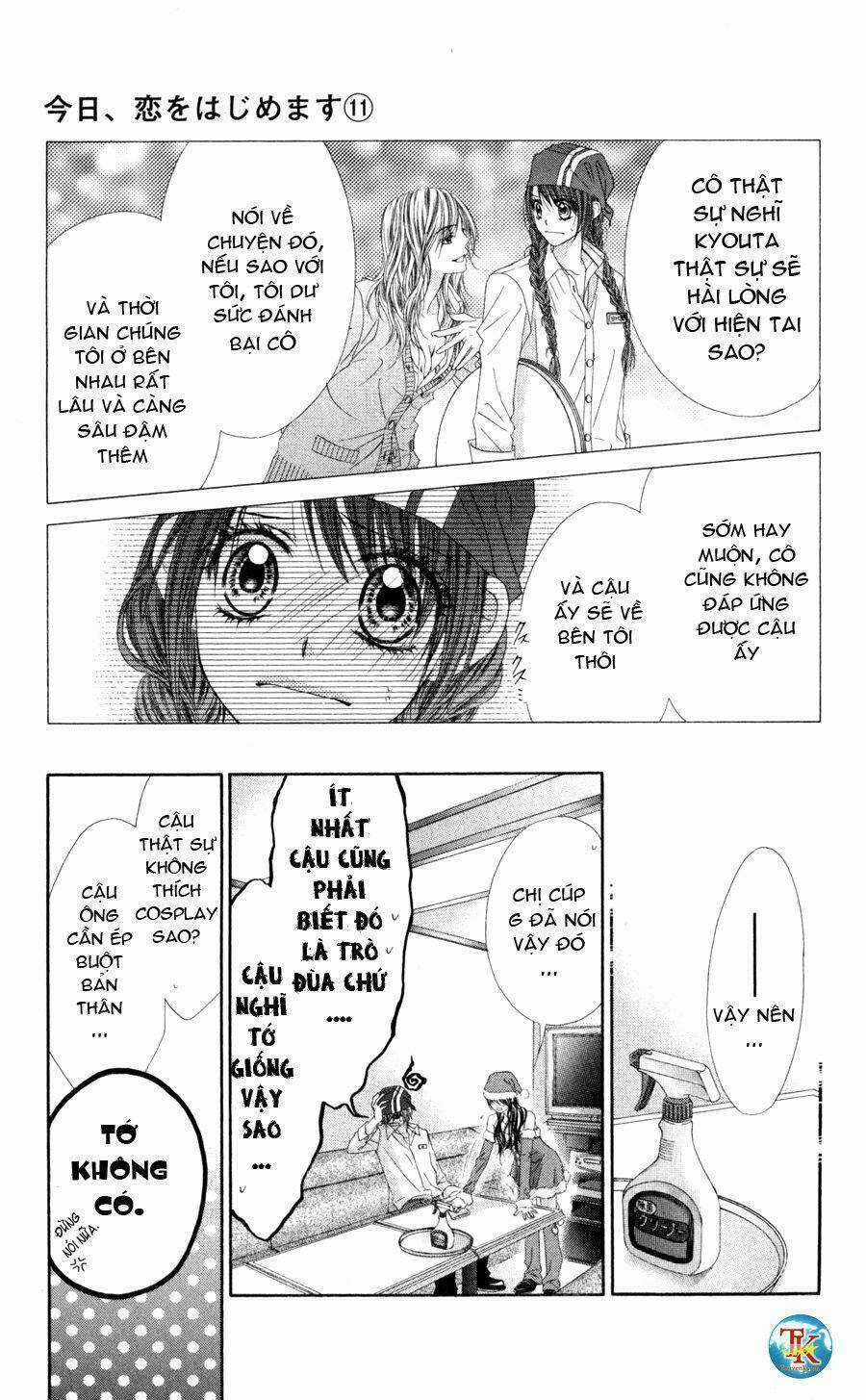 Kyou, Koi Wo Hajimemasu - Mộng Mơ Đầu Đời Chapter 69 trang 18