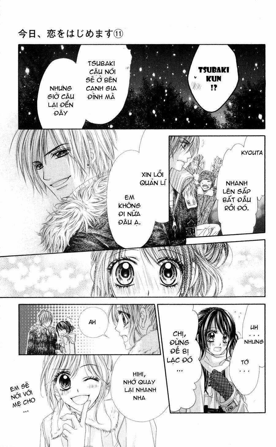 Kyou, Koi Wo Hajimemasu - Mộng Mơ Đầu Đời Chapter 70 trang 21