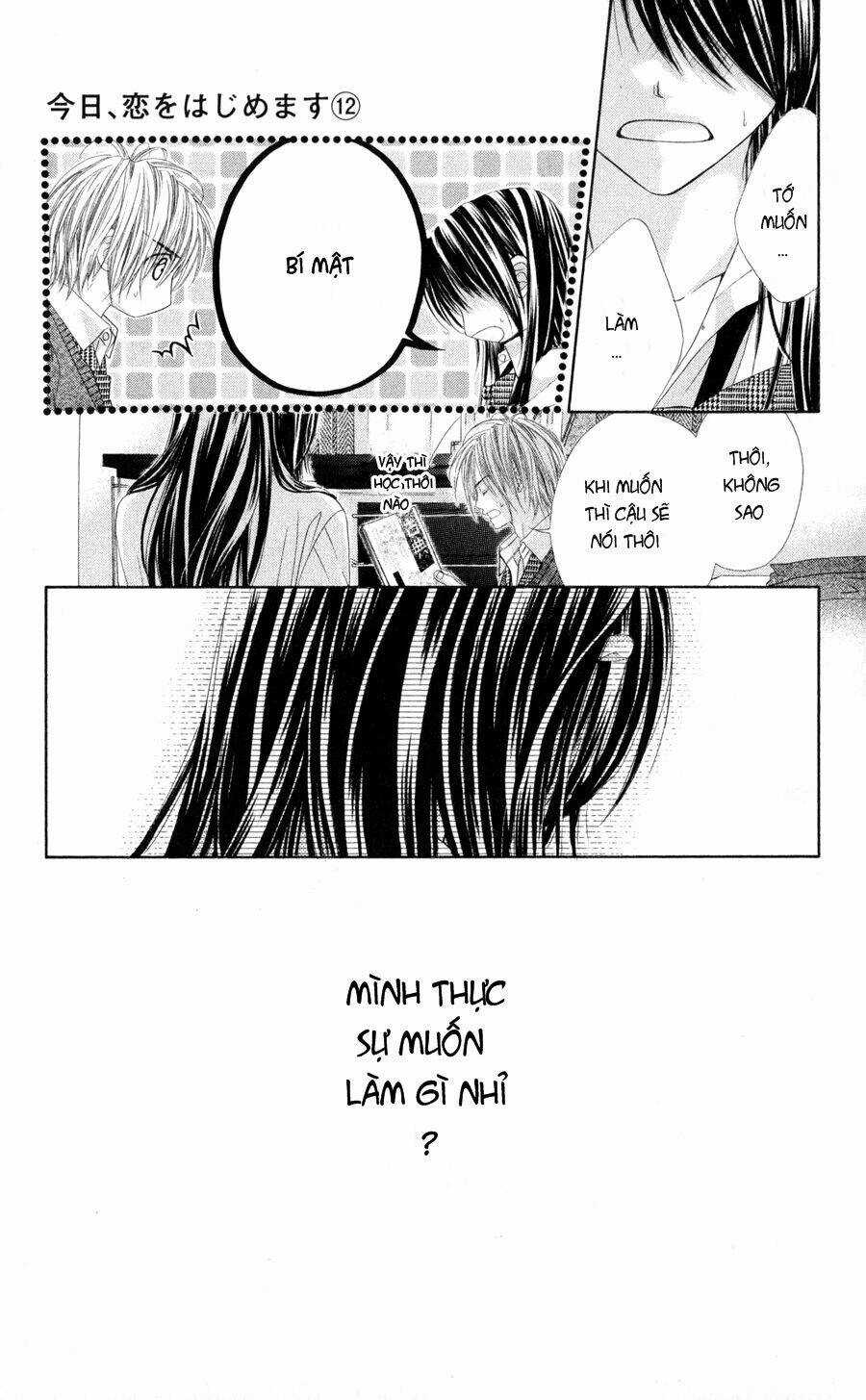 Kyou, Koi Wo Hajimemasu - Mộng Mơ Đầu Đời Chapter 73 trang 25