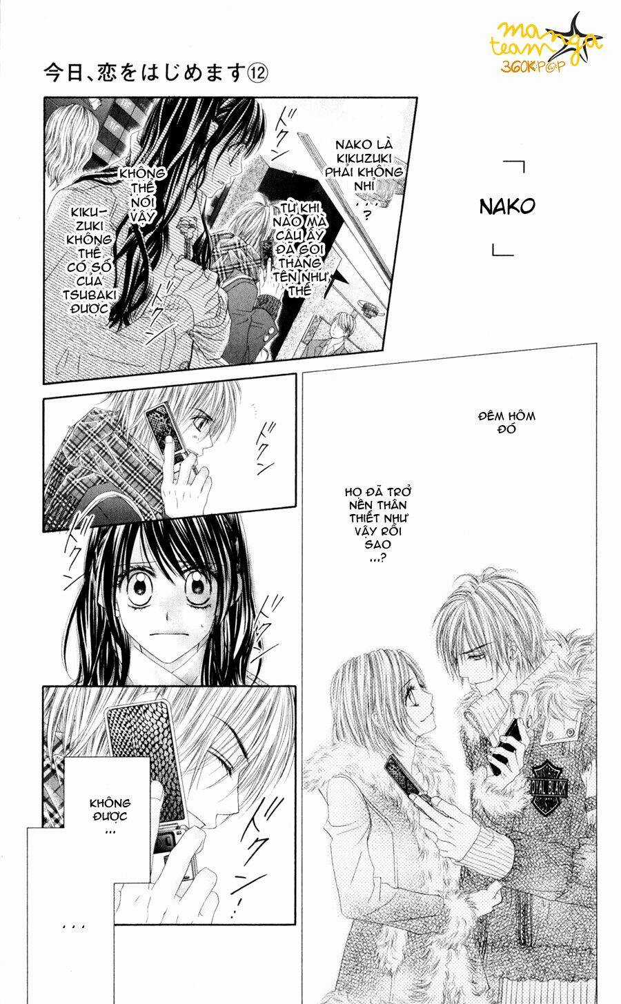 Kyou, Koi Wo Hajimemasu - Mộng Mơ Đầu Đời Chapter 75 trang 16