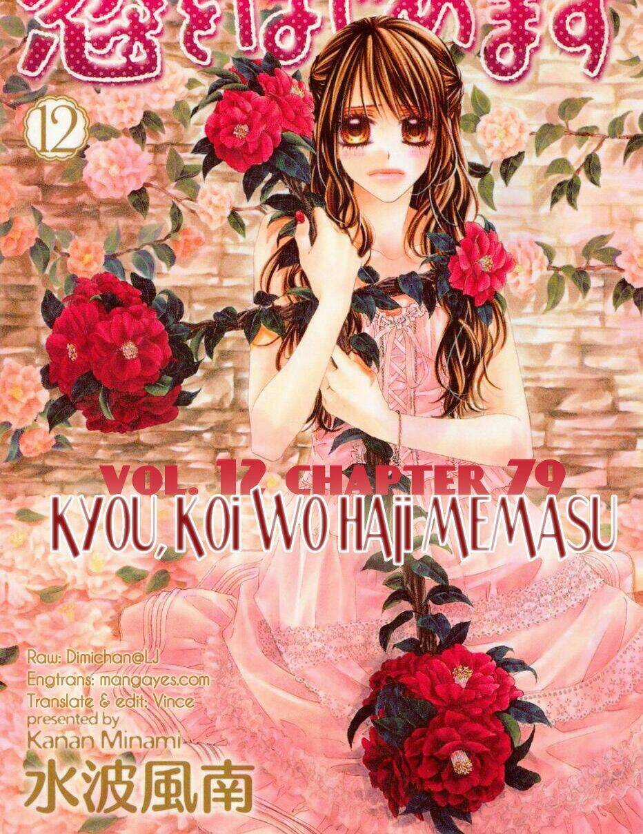 Kyou, Koi Wo Hajimemasu - Mộng Mơ Đầu Đời Chapter 79 trang 24