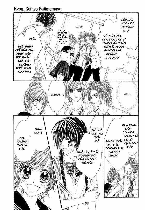 Kyou, Koi Wo Hajimemasu - Mộng Mơ Đầu Đời Chapter 8 trang 3