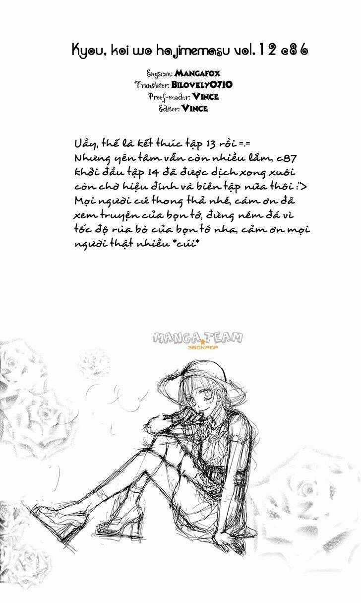 Kyou, Koi Wo Hajimemasu - Mộng Mơ Đầu Đời Chapter 86 trang 31