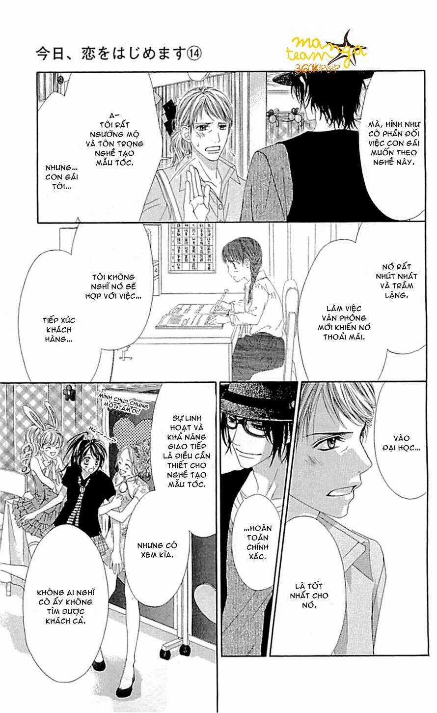 Kyou, Koi Wo Hajimemasu - Mộng Mơ Đầu Đời Chapter 90 trang 20