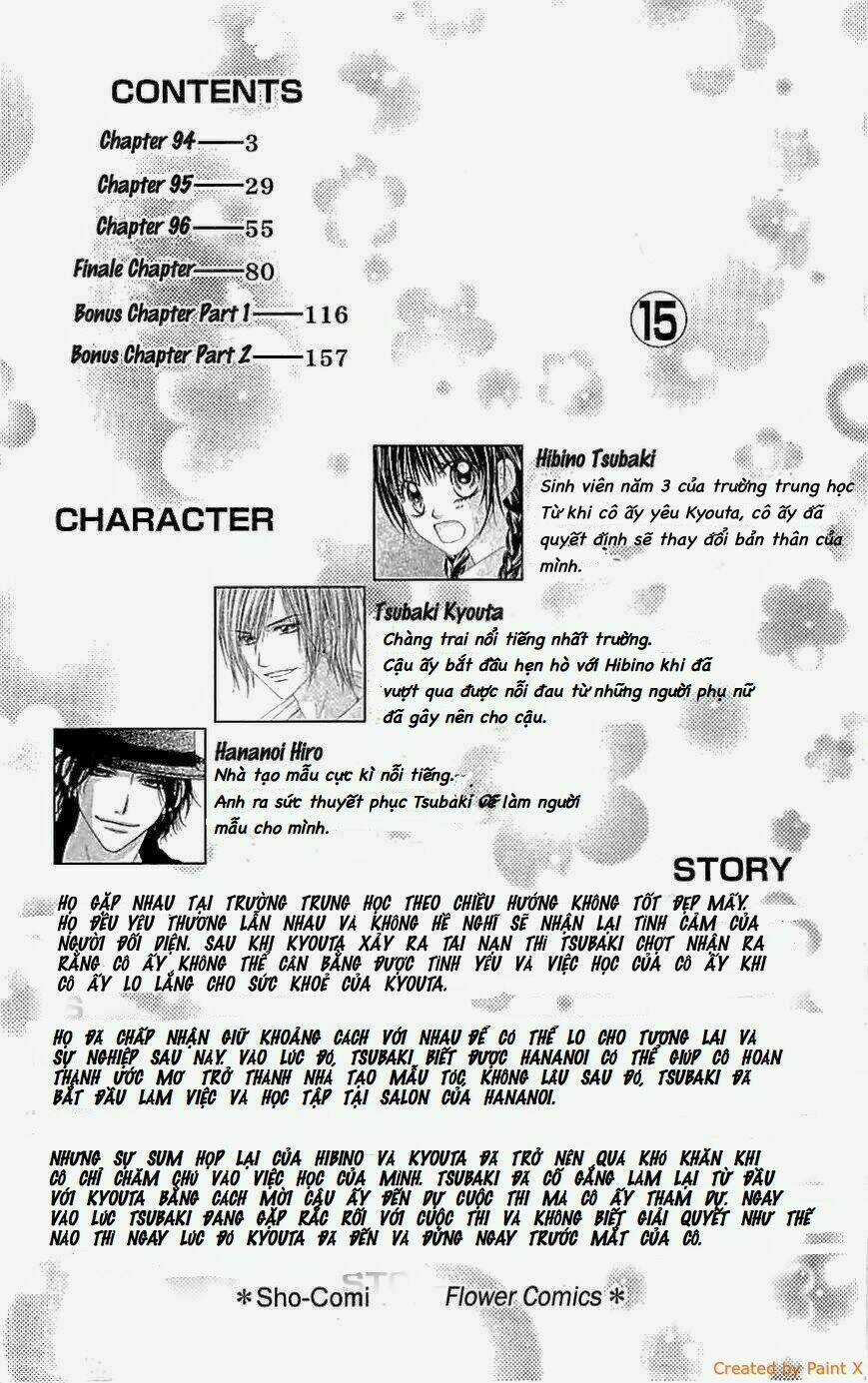 Kyou, Koi Wo Hajimemasu - Mộng Mơ Đầu Đời Chapter 94 trang 2