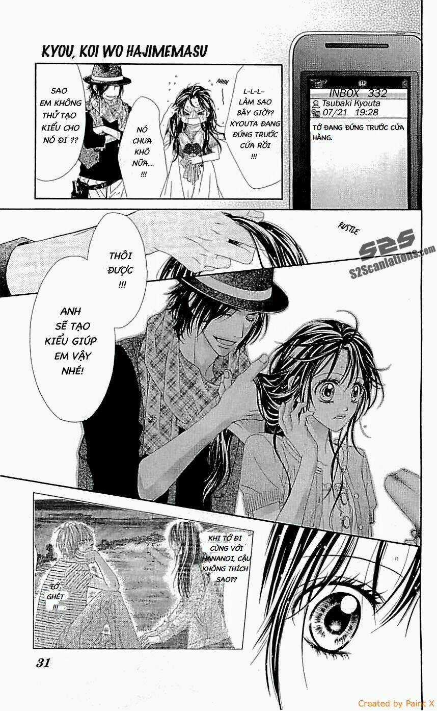 Kyou, Koi Wo Hajimemasu - Mộng Mơ Đầu Đời Chapter 95 trang 3