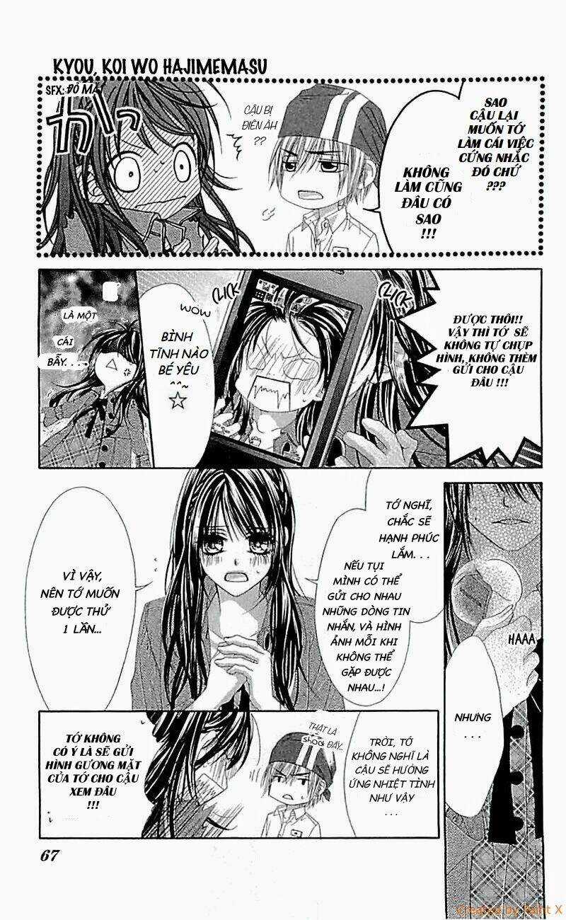 Kyou, Koi Wo Hajimemasu - Mộng Mơ Đầu Đời Chapter 96 trang 13