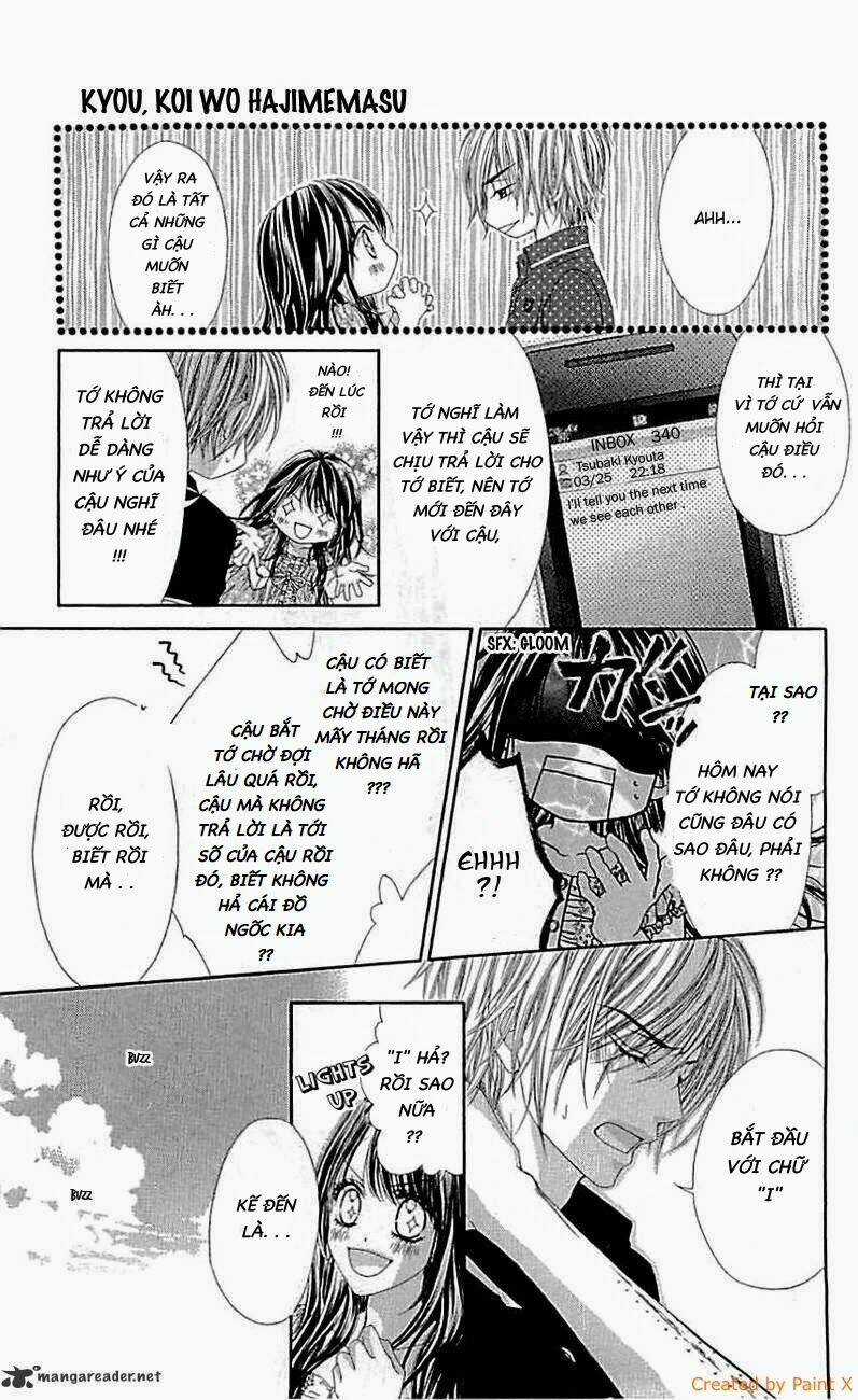 Kyou, Koi Wo Hajimemasu - Mộng Mơ Đầu Đời Chapter 97 trang 31
