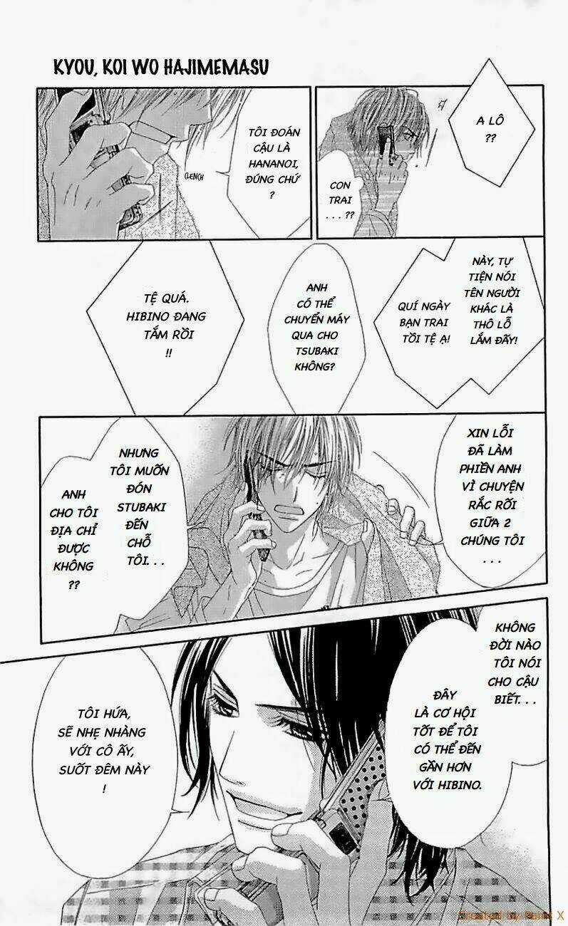 Kyou, Koi Wo Hajimemasu - Mộng Mơ Đầu Đời Chapter 98 trang 37
