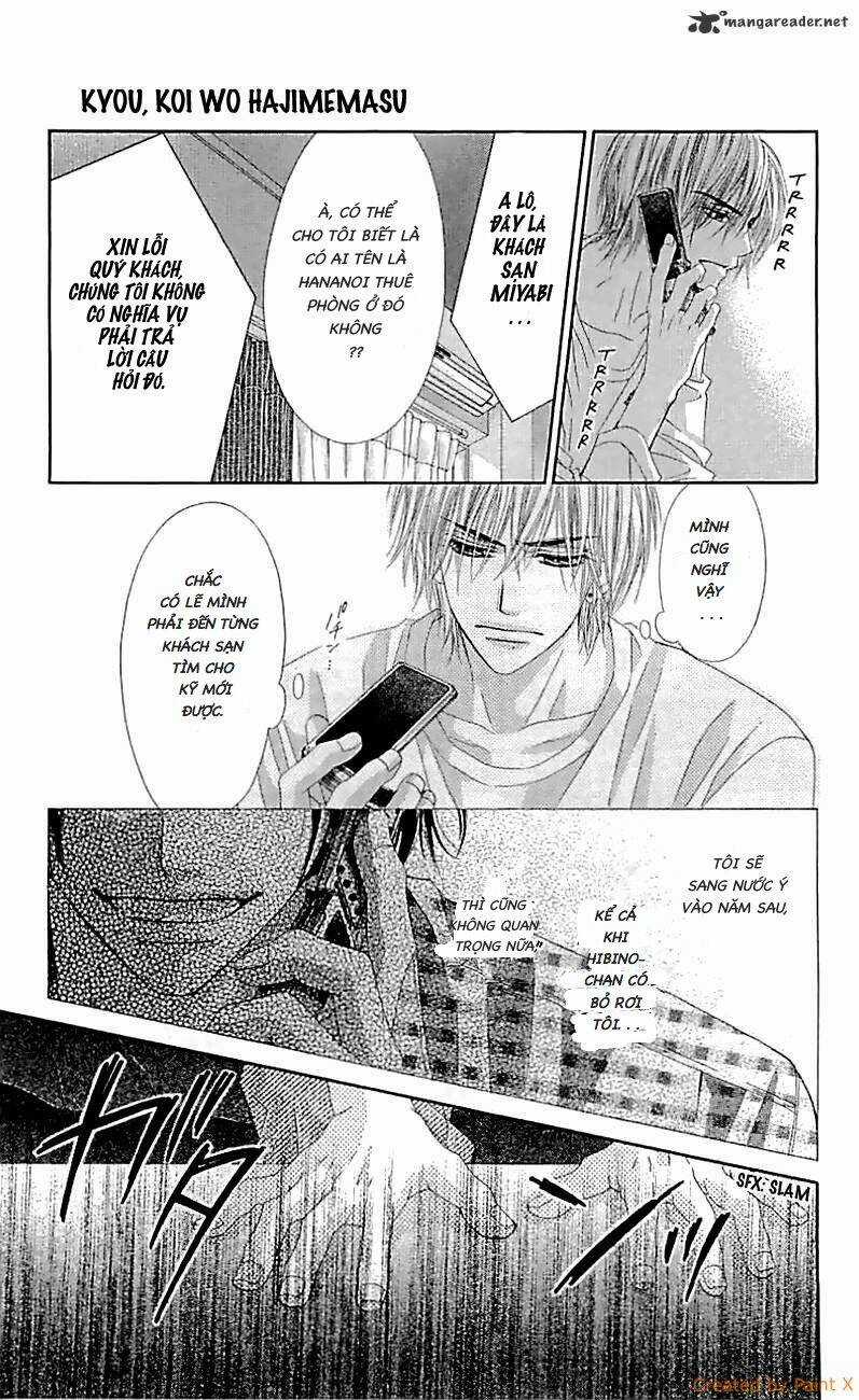 Kyou, Koi Wo Hajimemasu - Mộng Mơ Đầu Đời Chapter 99 trang 4