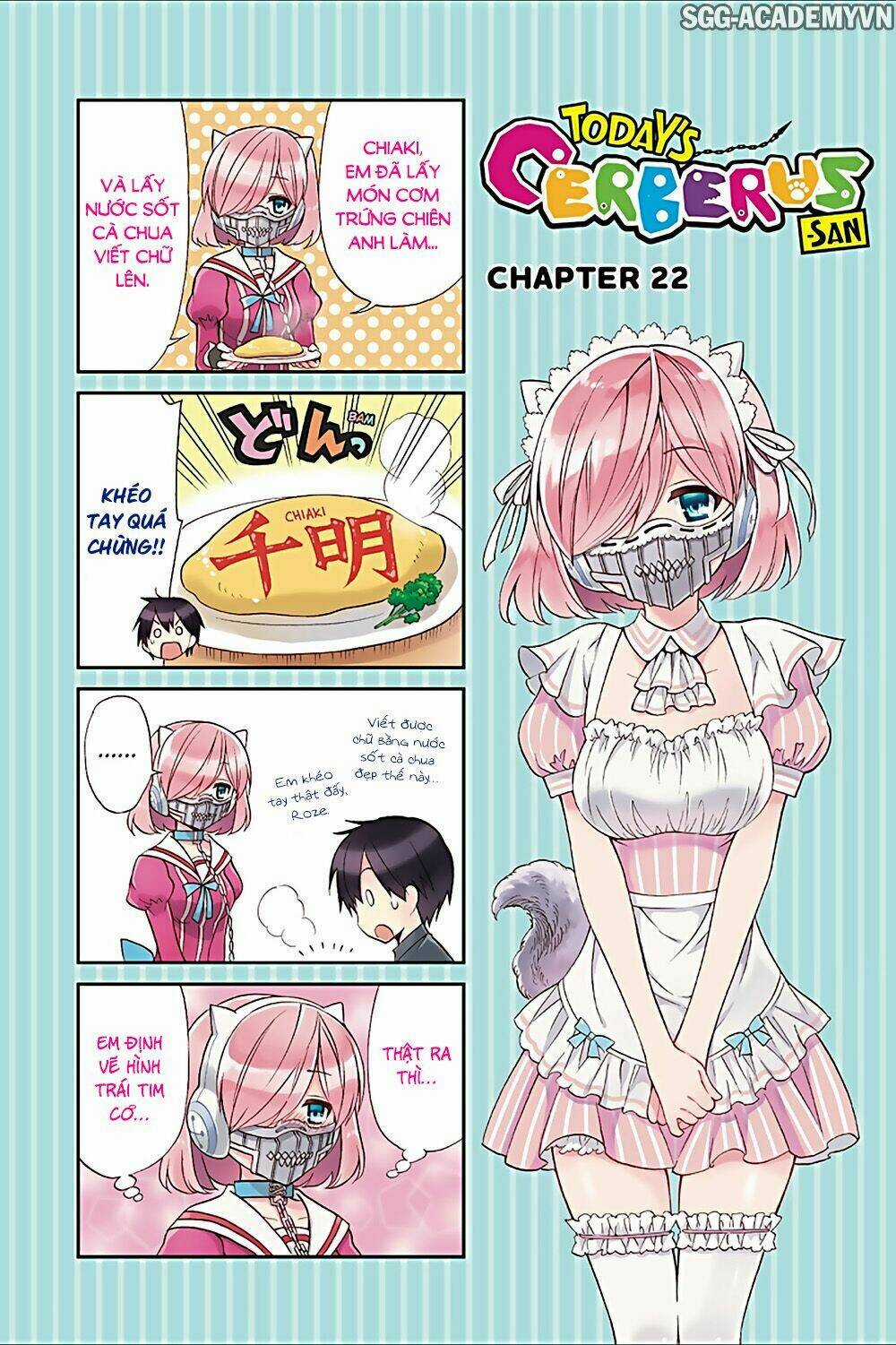 Kyou No Cerberus Chapter 24.5 trang 3