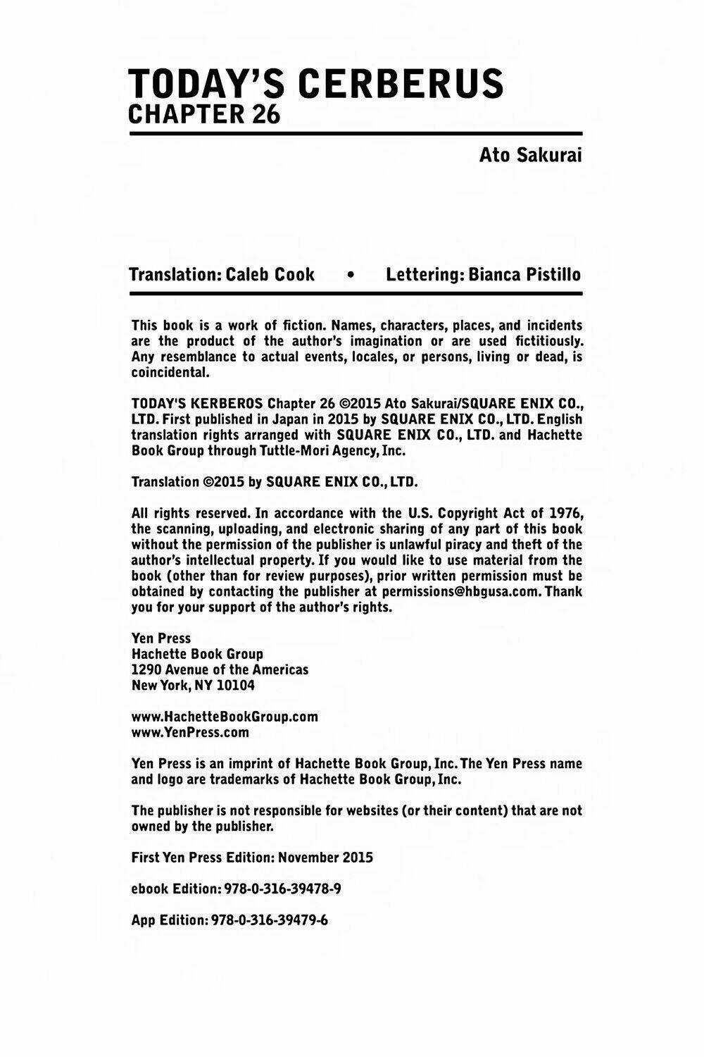 Kyou No Cerberus Chapter 26 trang 33