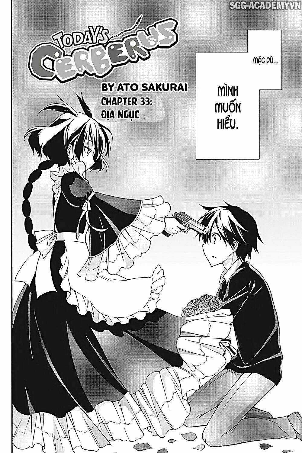 Kyou No Cerberus Chapter 33 trang 3