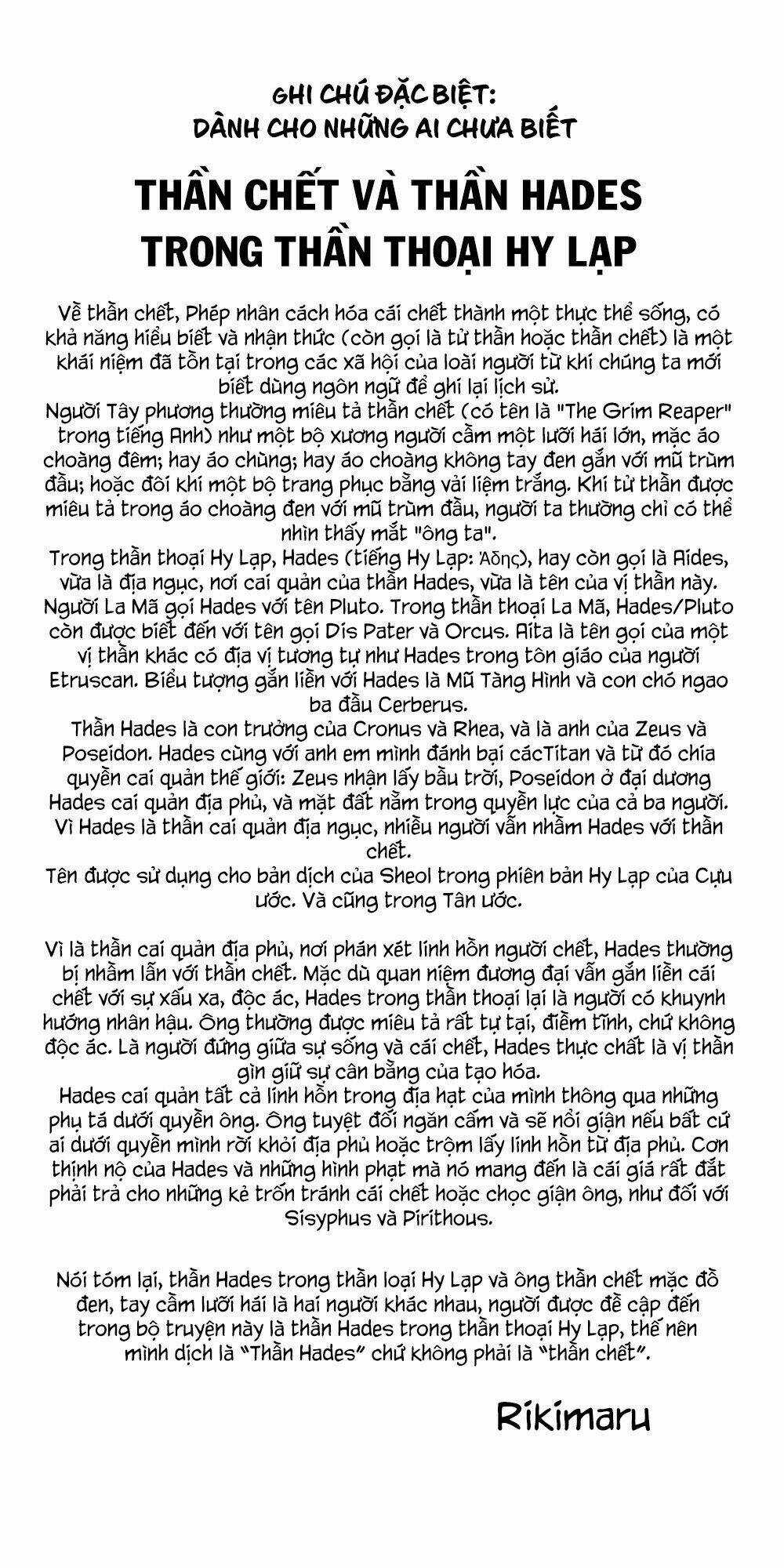 Kyou No Cerberus Chapter 33 trang 38