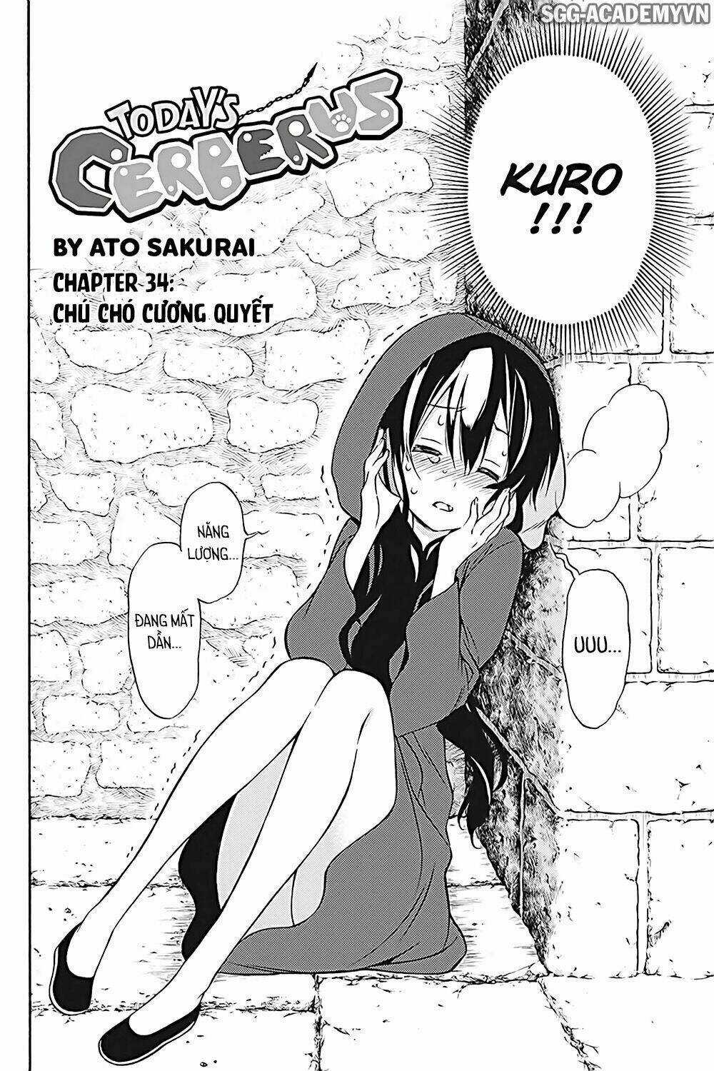 Kyou No Cerberus Chapter 34 trang 2