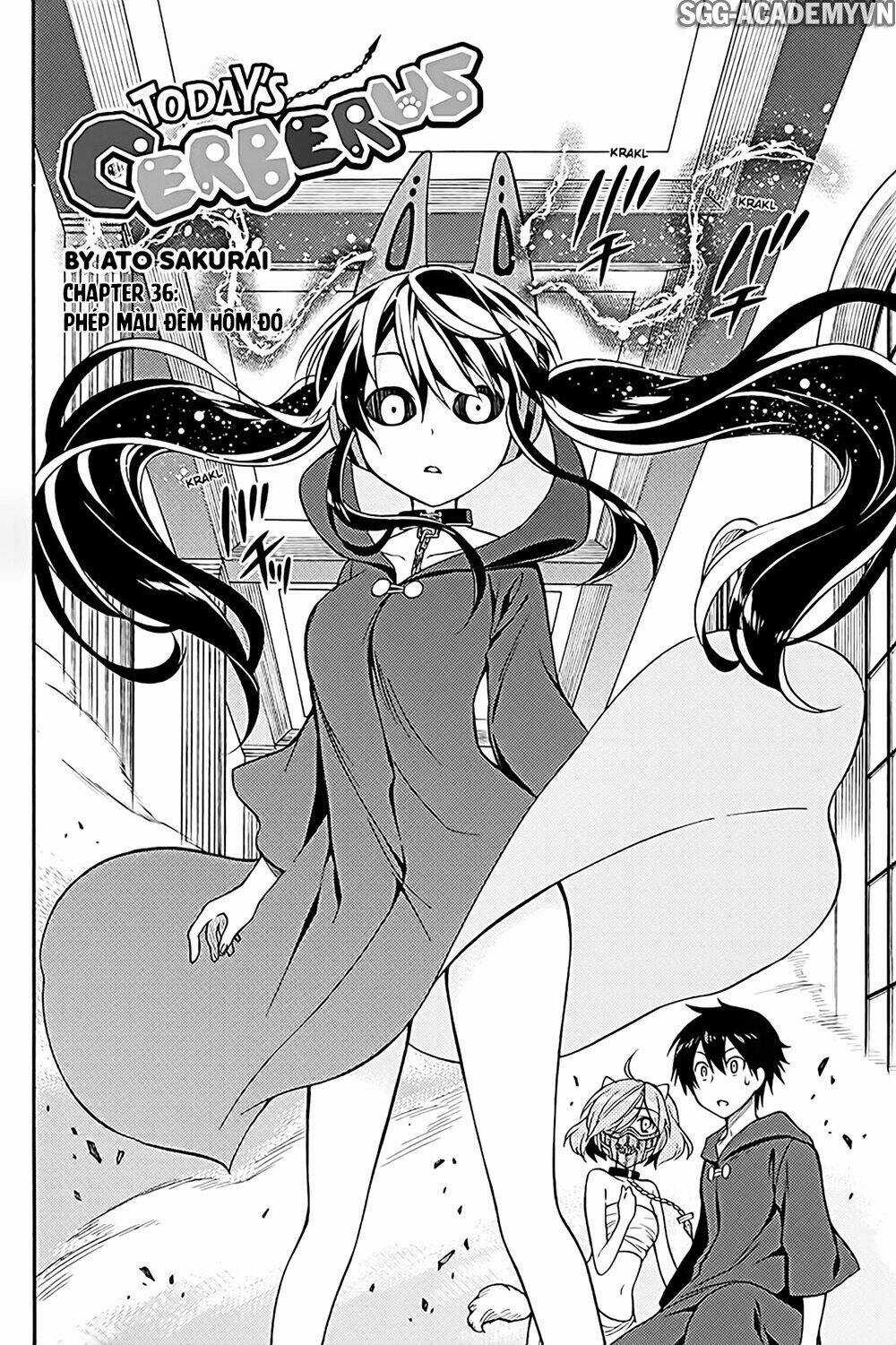 Kyou No Cerberus Chapter 36 trang 2
