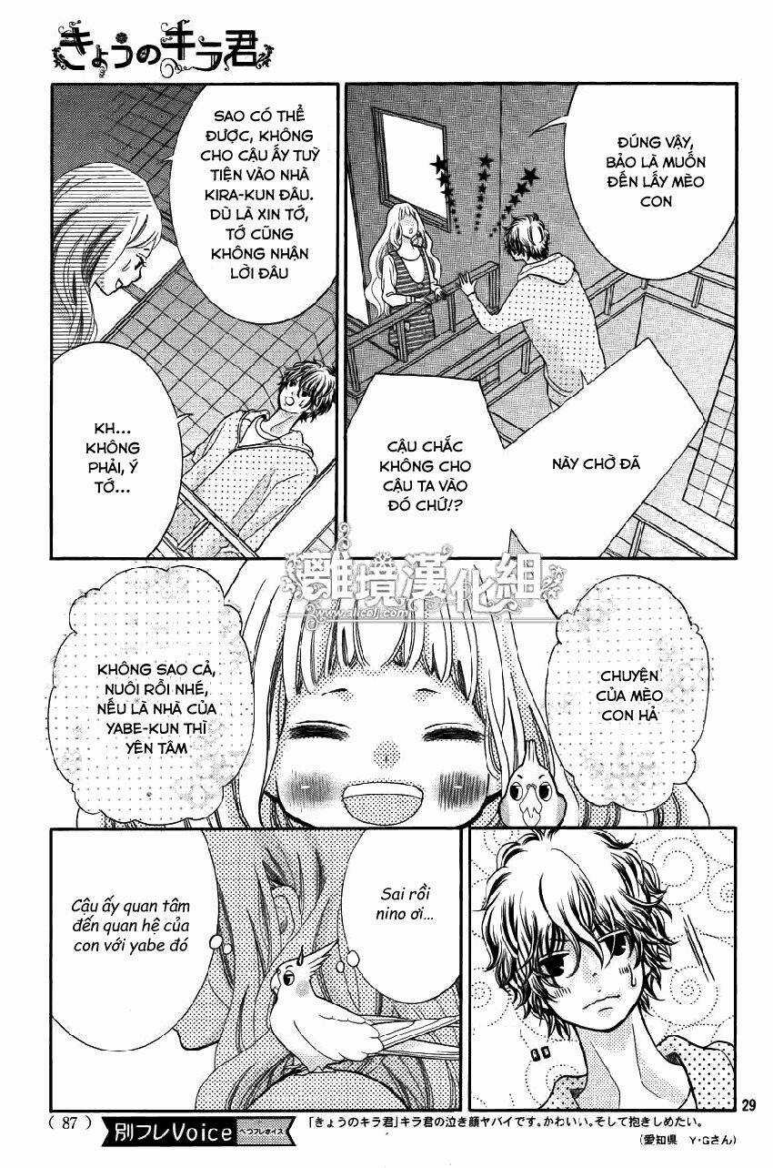 Kyou No Kira-Kun Chapter 14 trang 28