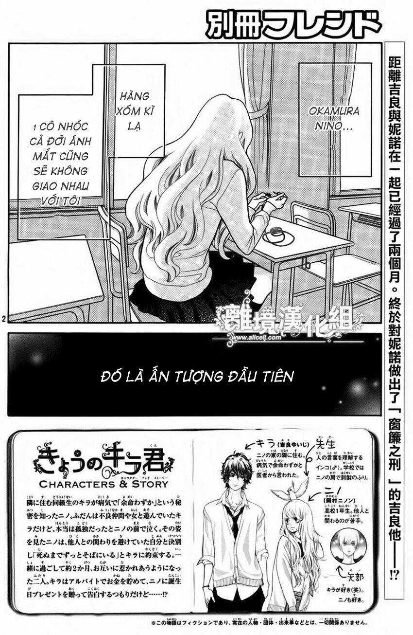 Kyou No Kira-Kun Chapter 15 trang 2