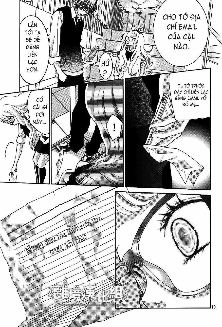 Kyou No Kira-Kun Chapter 4 trang 10