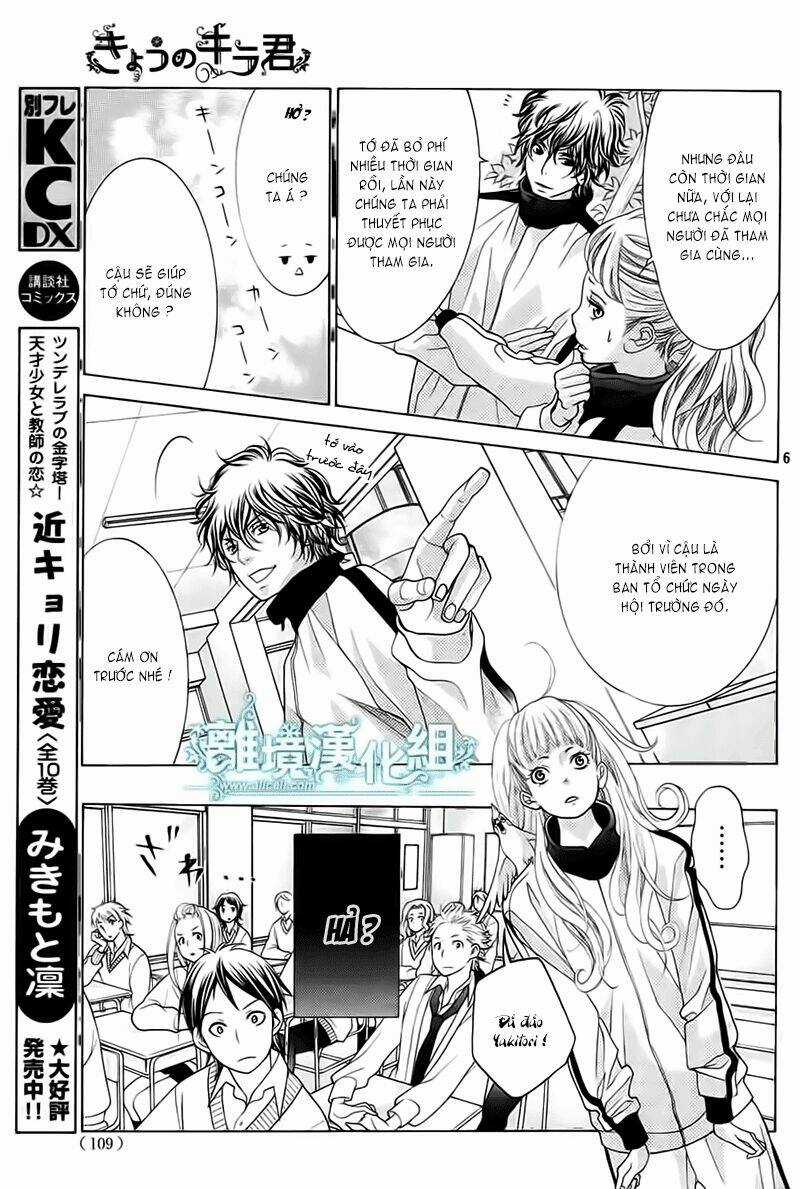 Kyou No Kira-Kun Chapter 7 trang 6